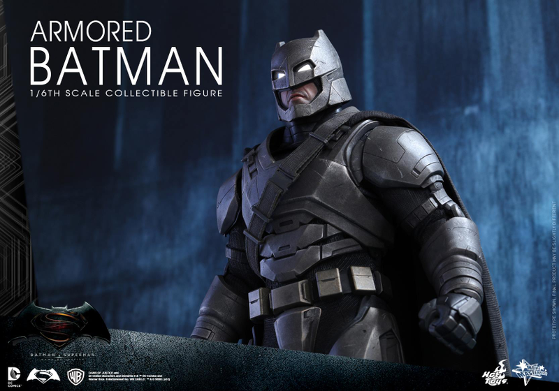 Illustration for article titled Hot Toys' Next Batman v Superman Collectable Is Armored and Awesome